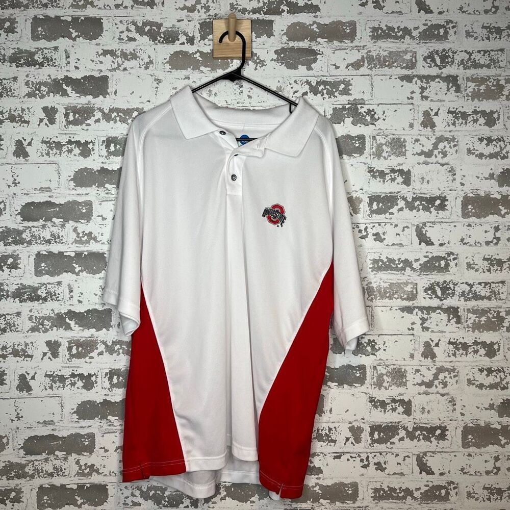 NCAA Ohio state buckeyes short sleeve polo